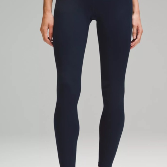 LuluLemon Fast and Free HR Fleece Leggings - Picture 1 of 5